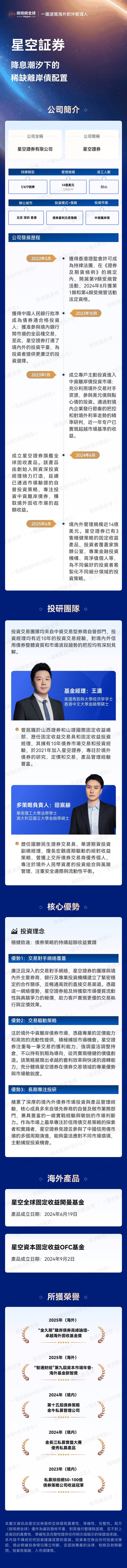 星空証券：降息潮汐下的稀缺離岸債配置