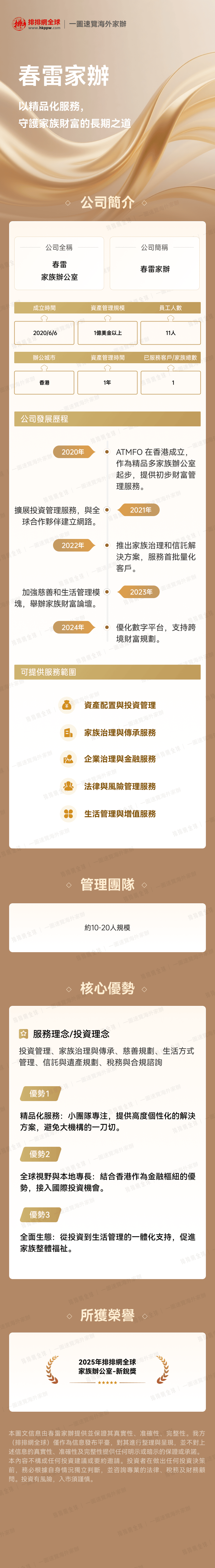 春雷家族辦公室