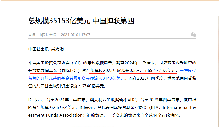 总规模35153亿美元，中国蝉联第四